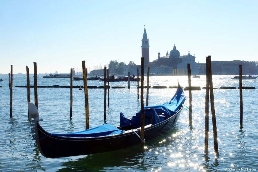 Auf dem Canal grande | © Johanna Mühlbauer | Cantus Verlag