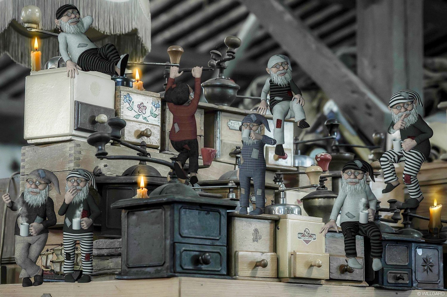 Der Weihnachtsmann und die sieben Zwerge | Cantus Theaterverlag