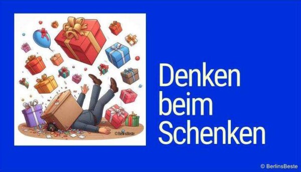 Denken beim Schenken | © BerlinsBeste | Cantus Verlag